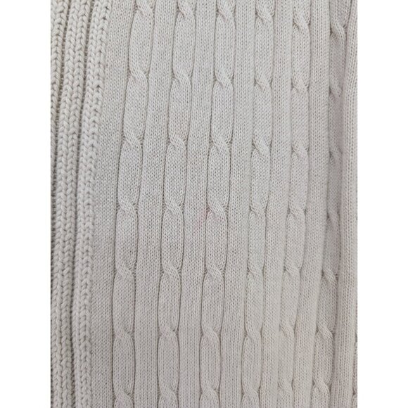 Kim Rogers Women's Cardigan Sweater Size PXL Beige Open Front - Picture 4 of 13